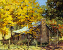 Tucked into Fall 11 x 14 Oil
