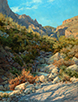 Tumble from Finger Rock  24 x 18 Oil  