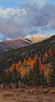 When Aspen Turn Orange  15 x 8 Oil