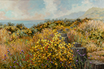 Wildflowers and Mist  20 x 30 Oil