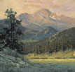 First Sliver of Light - Mc Gregor Ranch 18 x 18 Acrylic