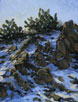 High Desert January  Acrylic